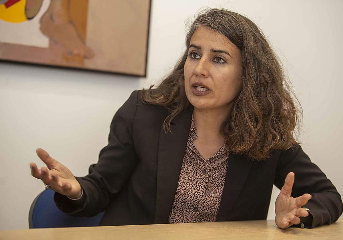 Irene de Miguel, portavoz de Unidas por Extremadura.