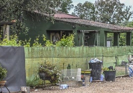 Las llamas causaron daños en la fachada de la casa al salir por una ventana.