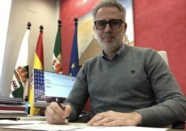 Saturnino Alcázar, alcalde de Herrera del Duque y todavía presidente de la mancomunidad de Cijara. Perderá la presidencia en favor de Antonio Miguel Sánchez, alcalde de Villarta de los Montes (PP).