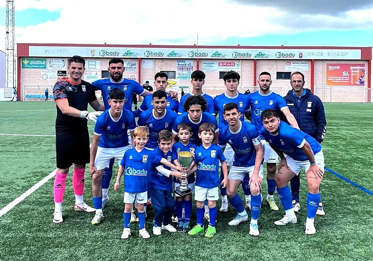 El once inicial que preentó el CP Alburquerque