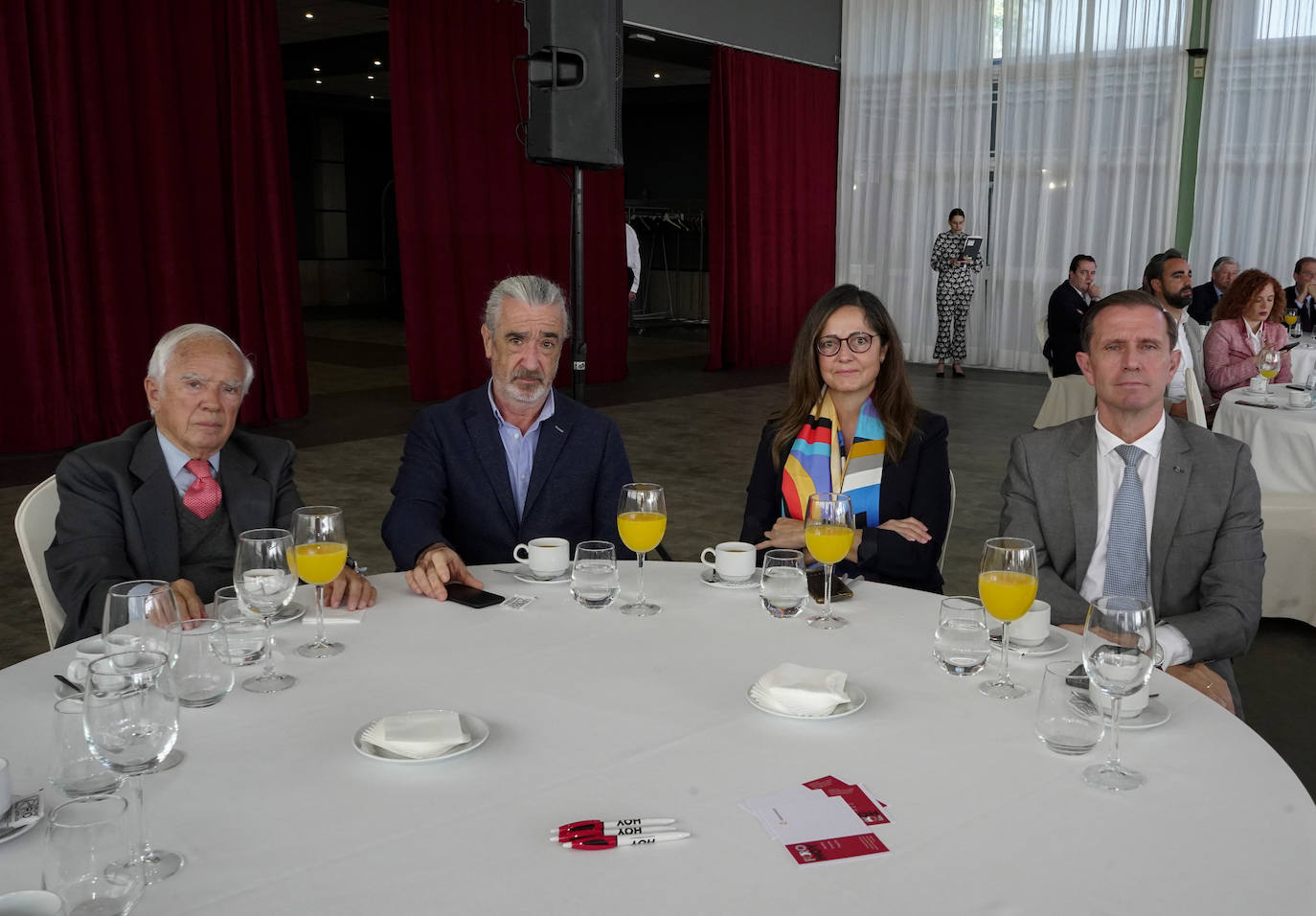 Enrique de Muslera, Fernando Fernández-Chiralt, Carmen Touchard y José María Palacios