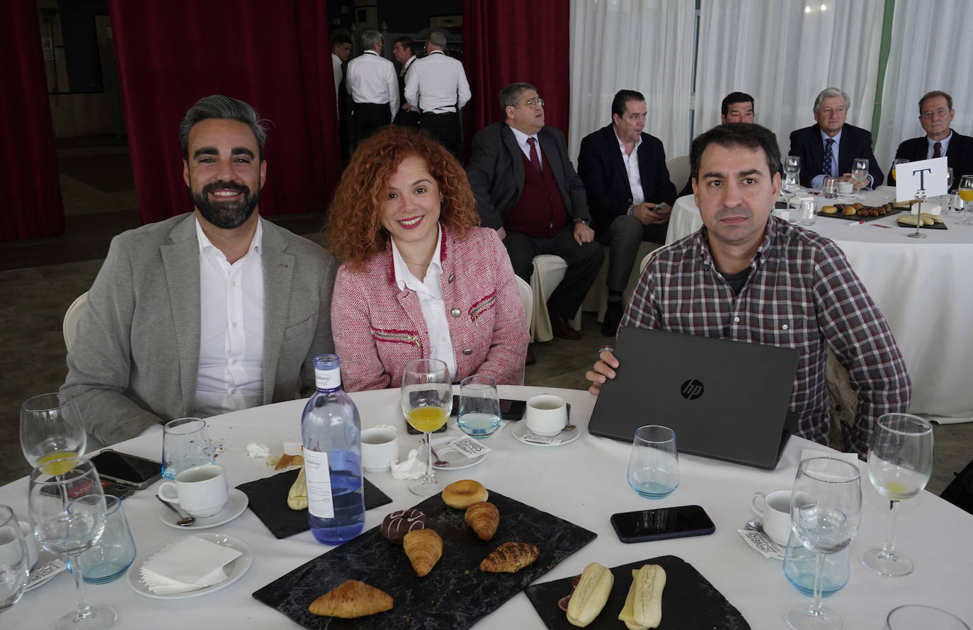 Macarena Rodríguez, Francisco Javier Morán y José Manuel Martín