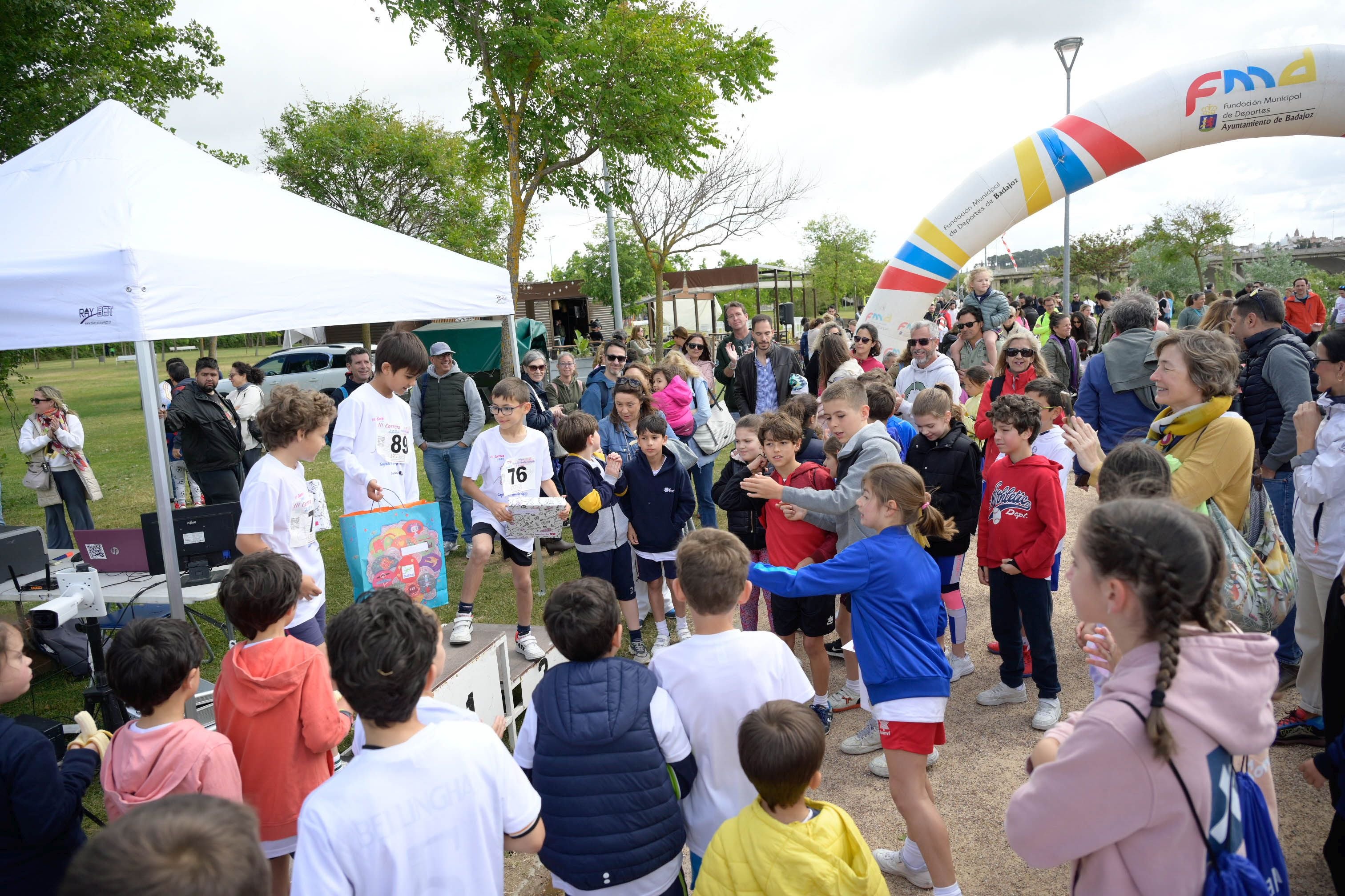 Las mejores imágenes de la carrera del colegio Sagrada Familia