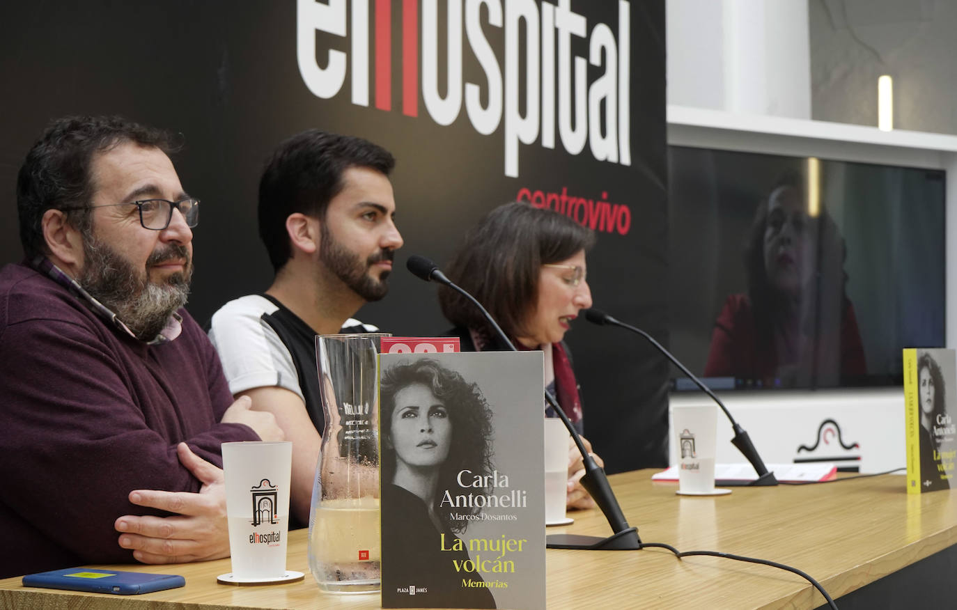 Presentación La mujer volcán.