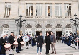 En Oviedo, los chefs serán recibidos en la puerta del Teatro Campoamor por un grupo de gaiteros.