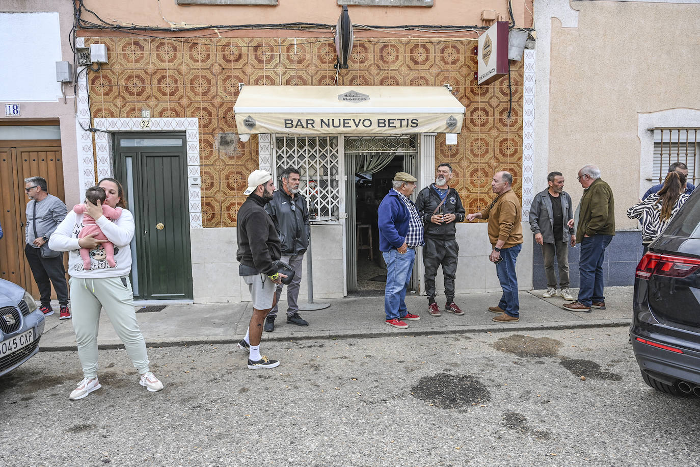Júbilo en el bar Nuevo Betis por el premio de la ONCE