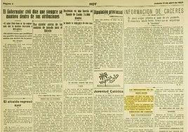 El HOY en 1933: los socialistas apoyan las procesiones.