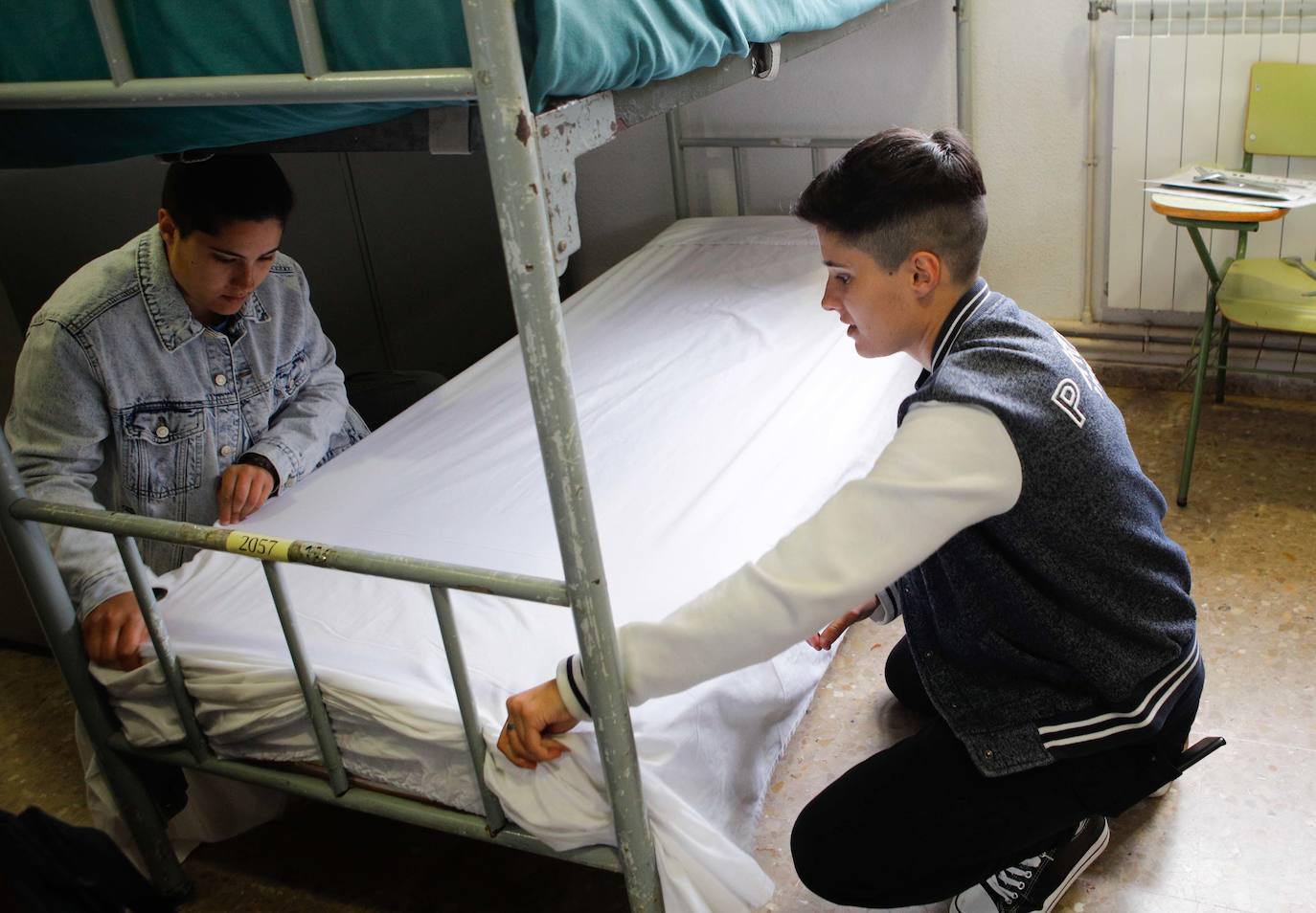 Llegada de los nuevos alumnos al Cefot de Cáceres (II)