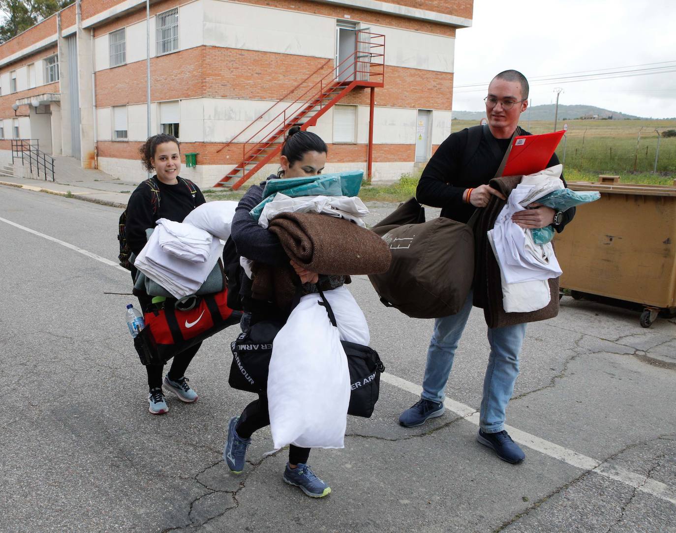 Llegada de los nuevos alumnos al Cefot de Cáceres (II)