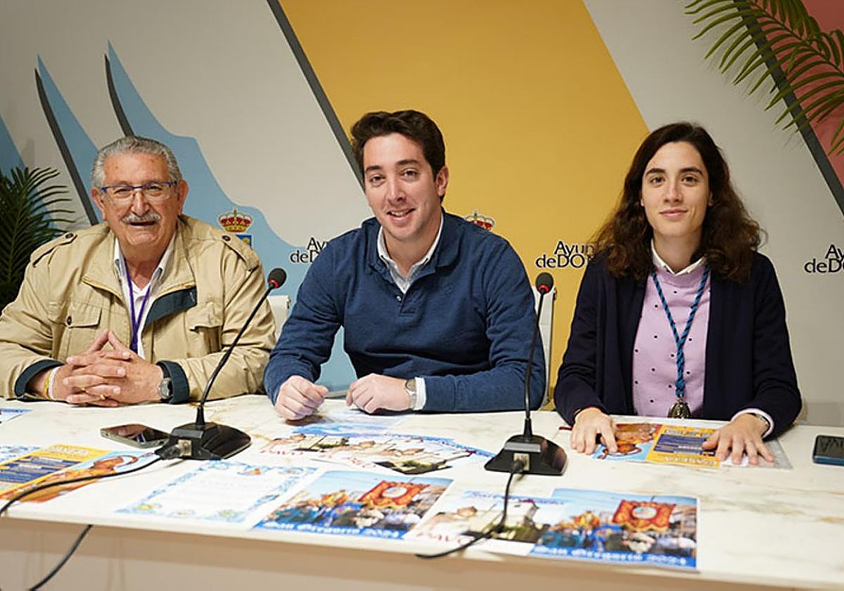 Álvaro Ballesteros, Pepe Muñoz y Bárbara Cano.