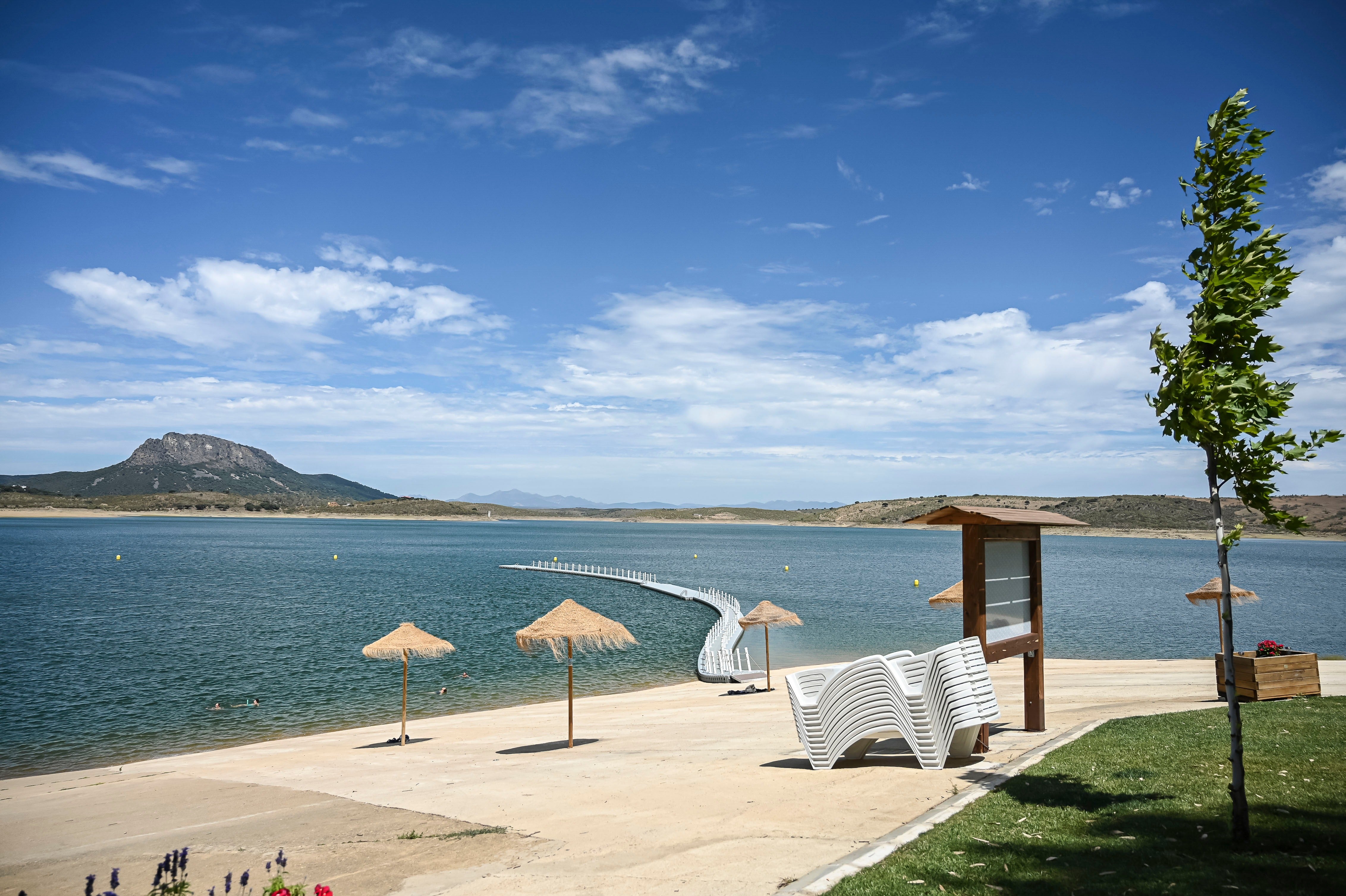 Playa El Espolón-Peloche, en Herrera del Duque. 