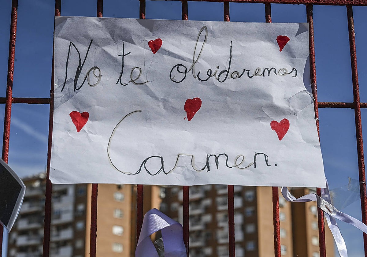 Los escolares han expresado su agradecimiento con mensajes como este.