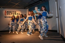 Bailes modernos en la Sala Ámbito Cultural de El Corte Inglés.