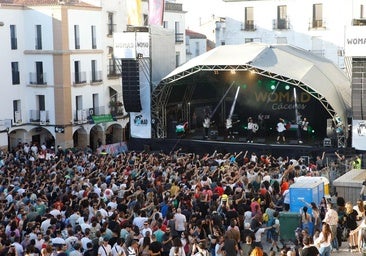 Ambiente de este sábado en el Womad de Cáceres (III)