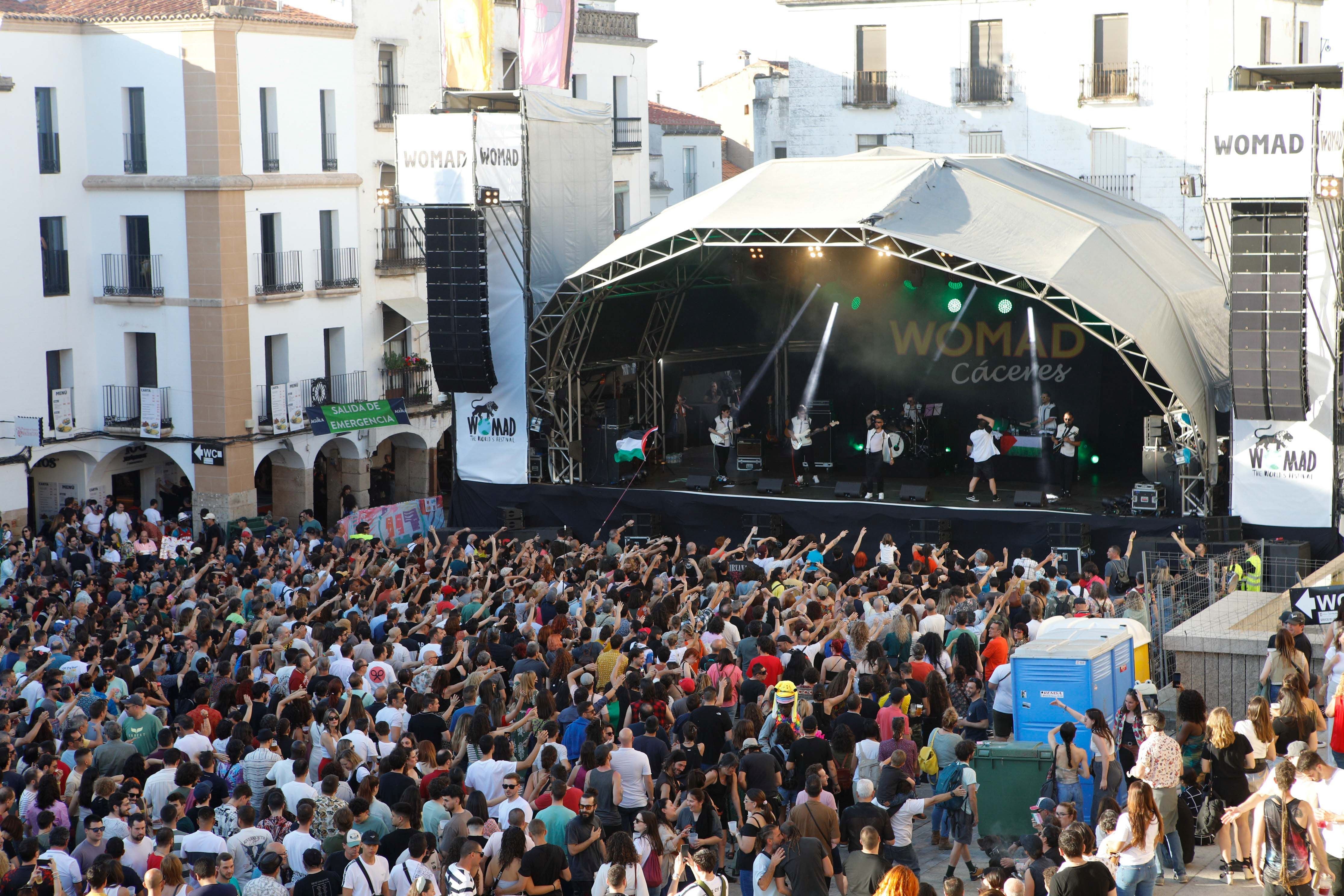 Ambiente de este sábado en el Womad de Cáceres (III)