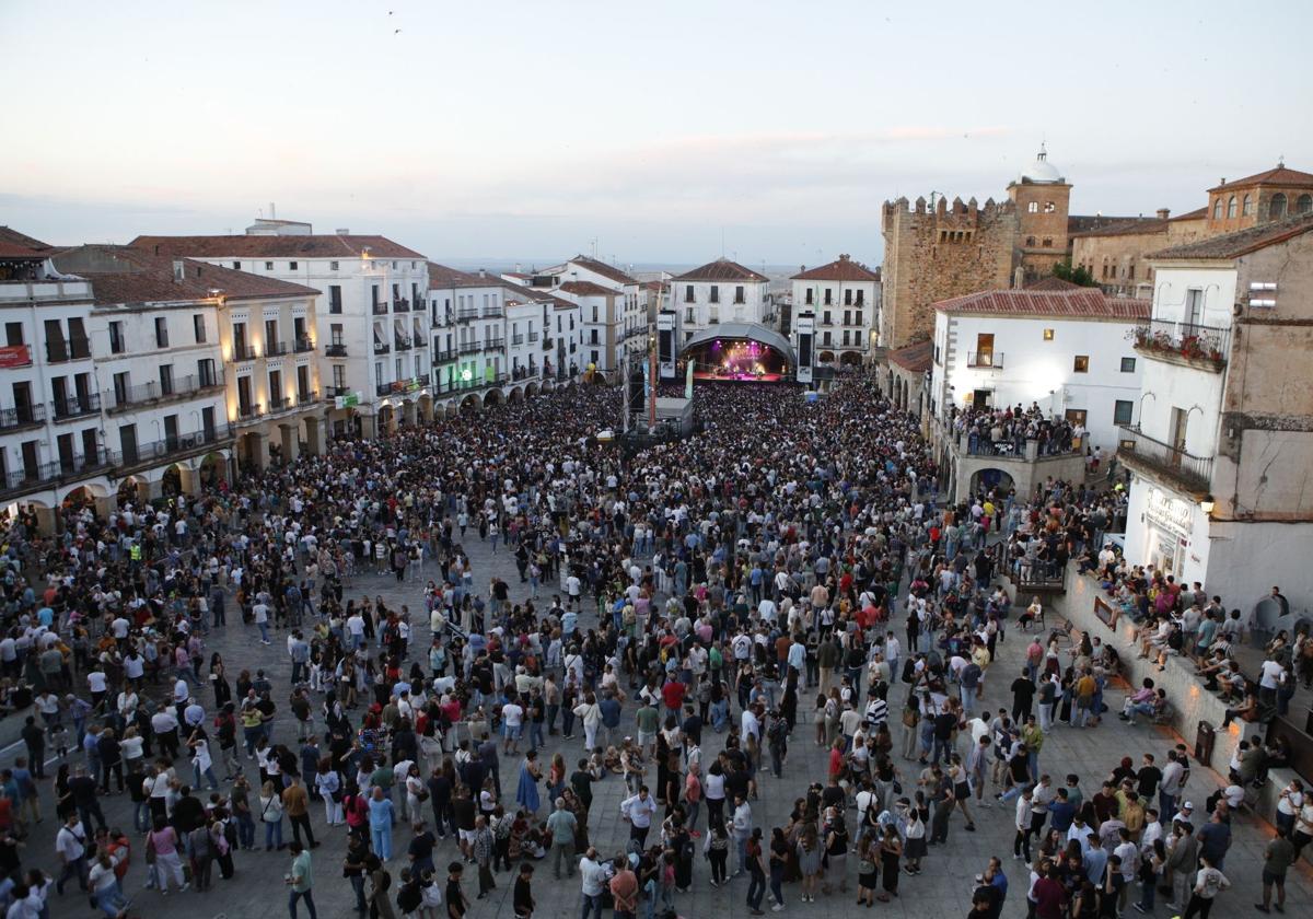 Ambiente de este sábado en el Womad de Cáceres (IV)