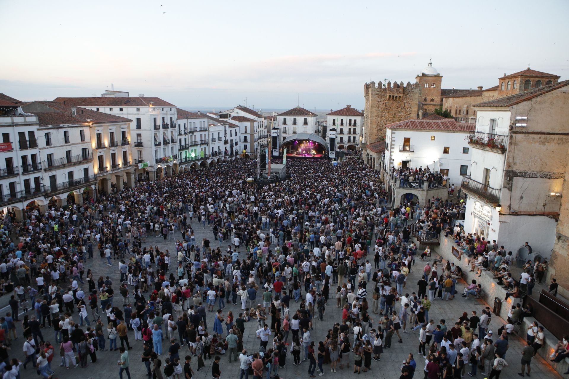 Ambiente de este sábado en el Womad de Cáceres (IV)