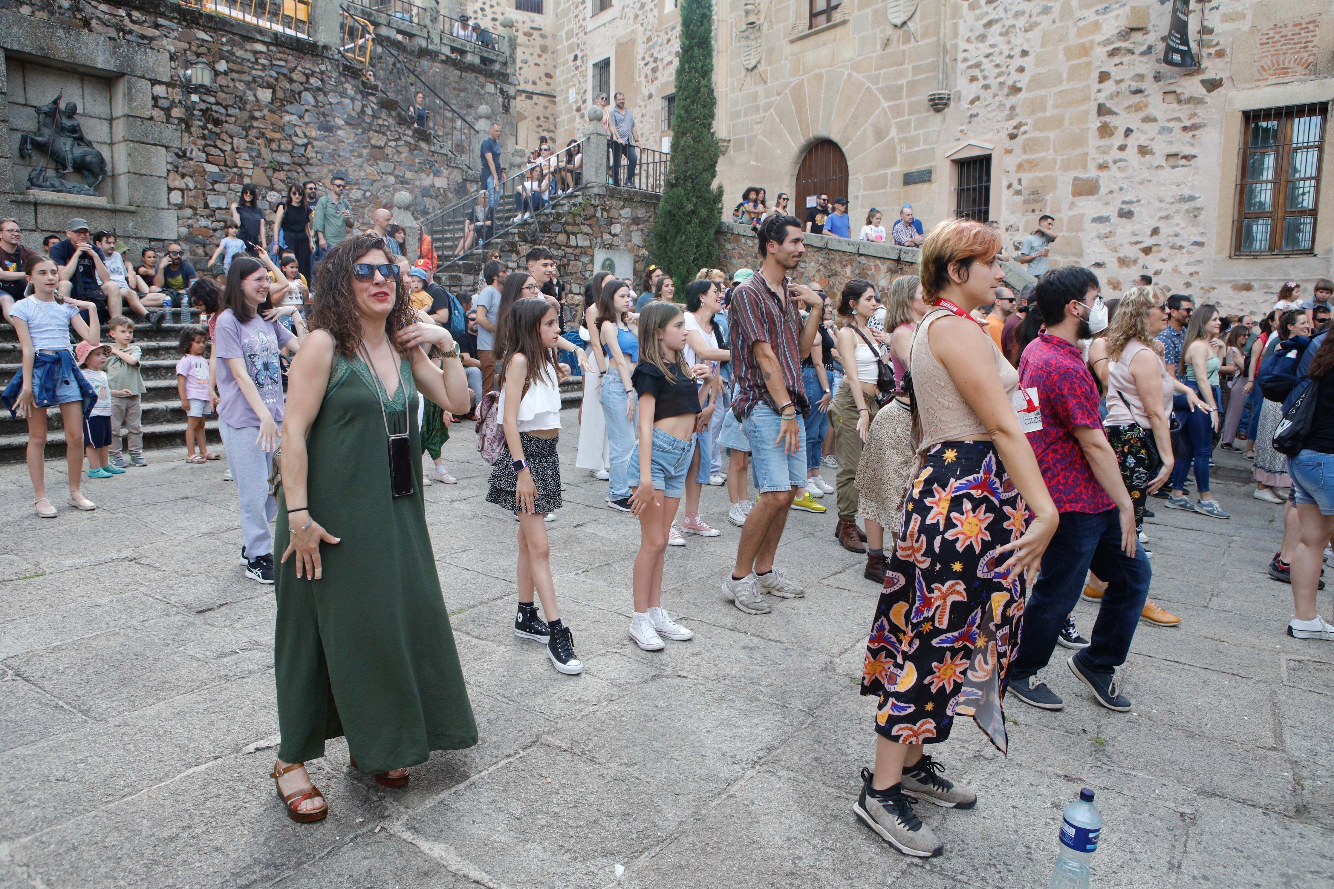 Ambiente de este sábado en el Womad de Cáceres (I)