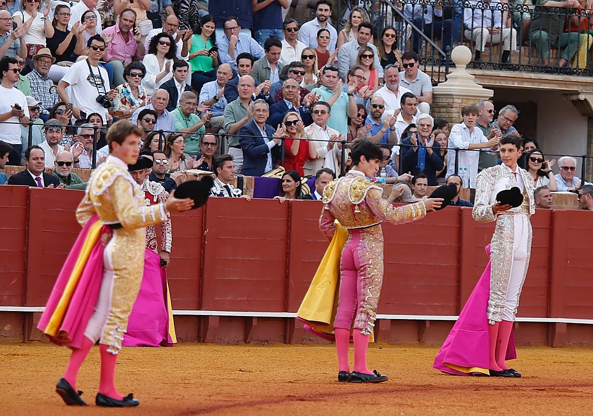 El Mella, tercero en la final de la Maestranza del circuito de novilladas de Andalucía