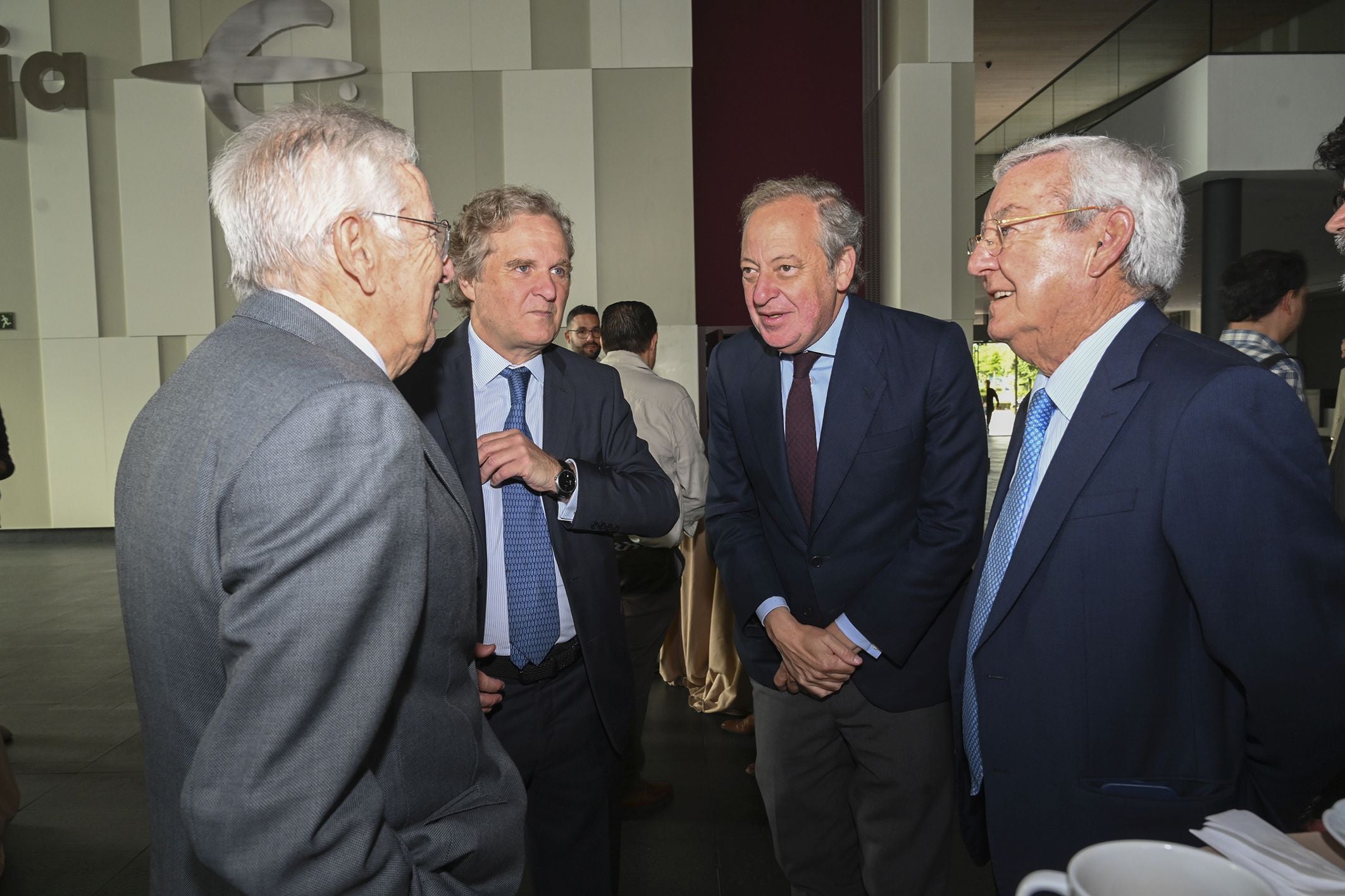 Pelayo Moreno, Ignacio Ybarra, Álvaro Rodríguez Guitart y José Luis Joló.