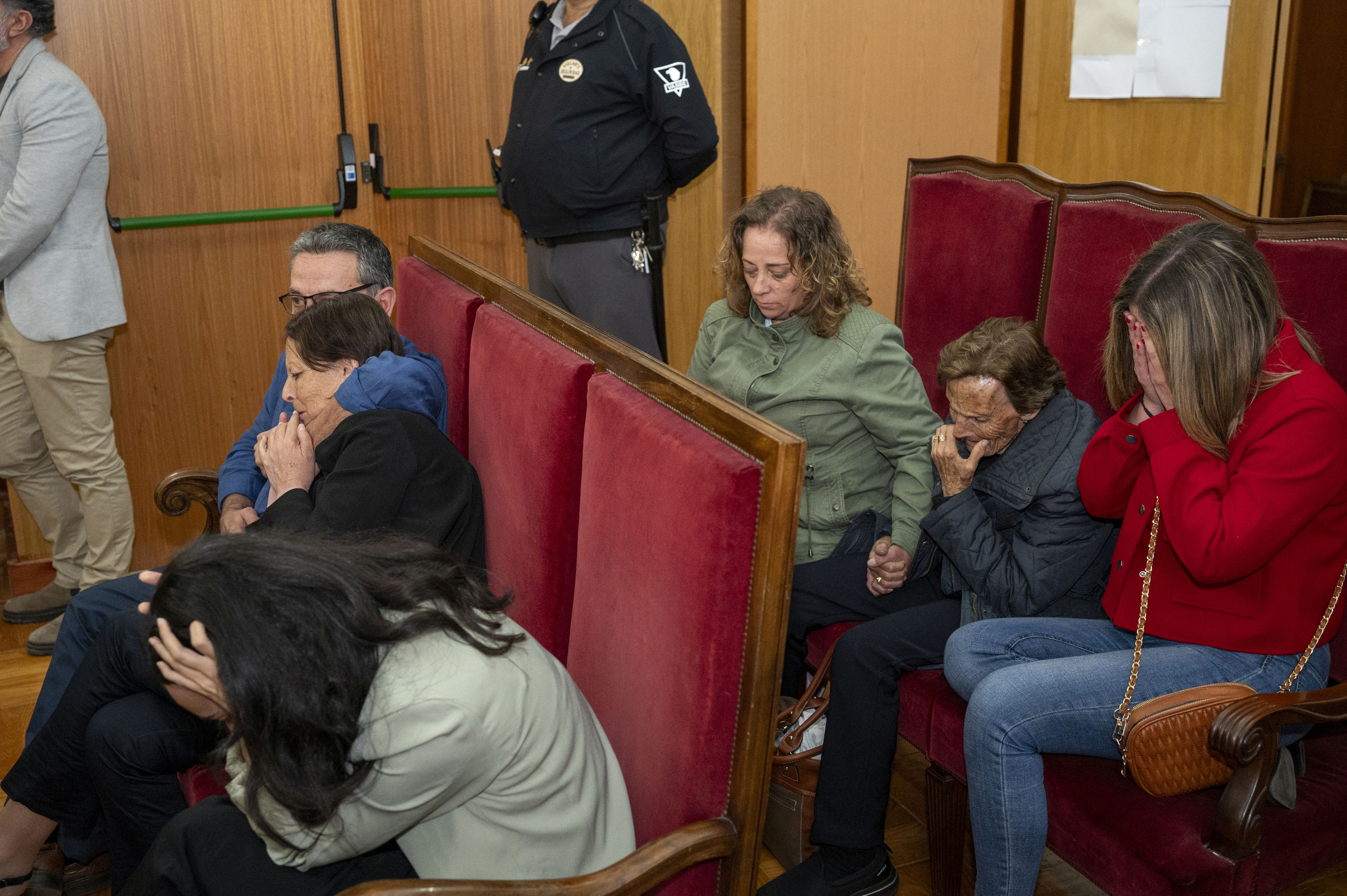 Así se vivió anoche la lectura del veredicto del juicio de Manuela Chavero