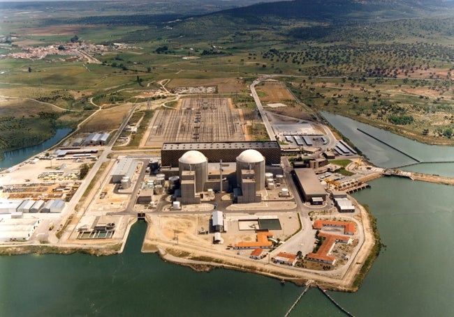 Vista panorámica de la instalación, que tiene su propio embalse, el de Arrocampo.