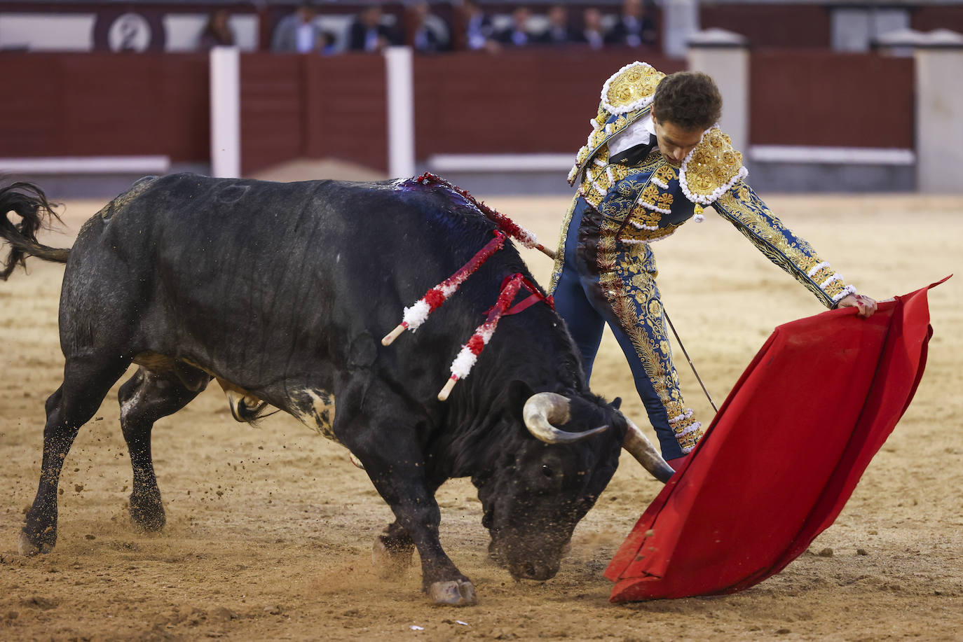 Cogida de Emilio de Justo en Las Ventas