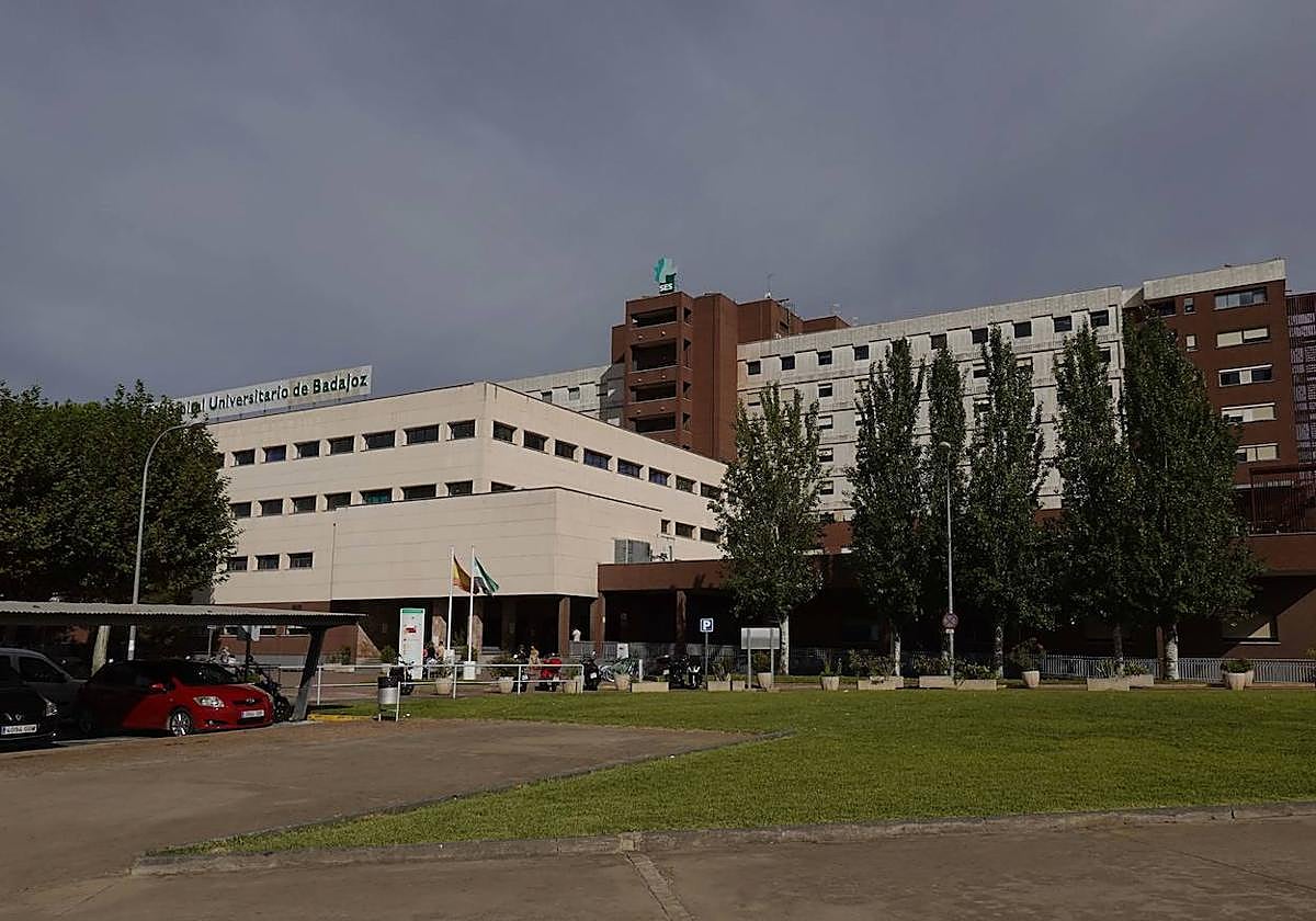 Hospital Universitario de Badajoz.