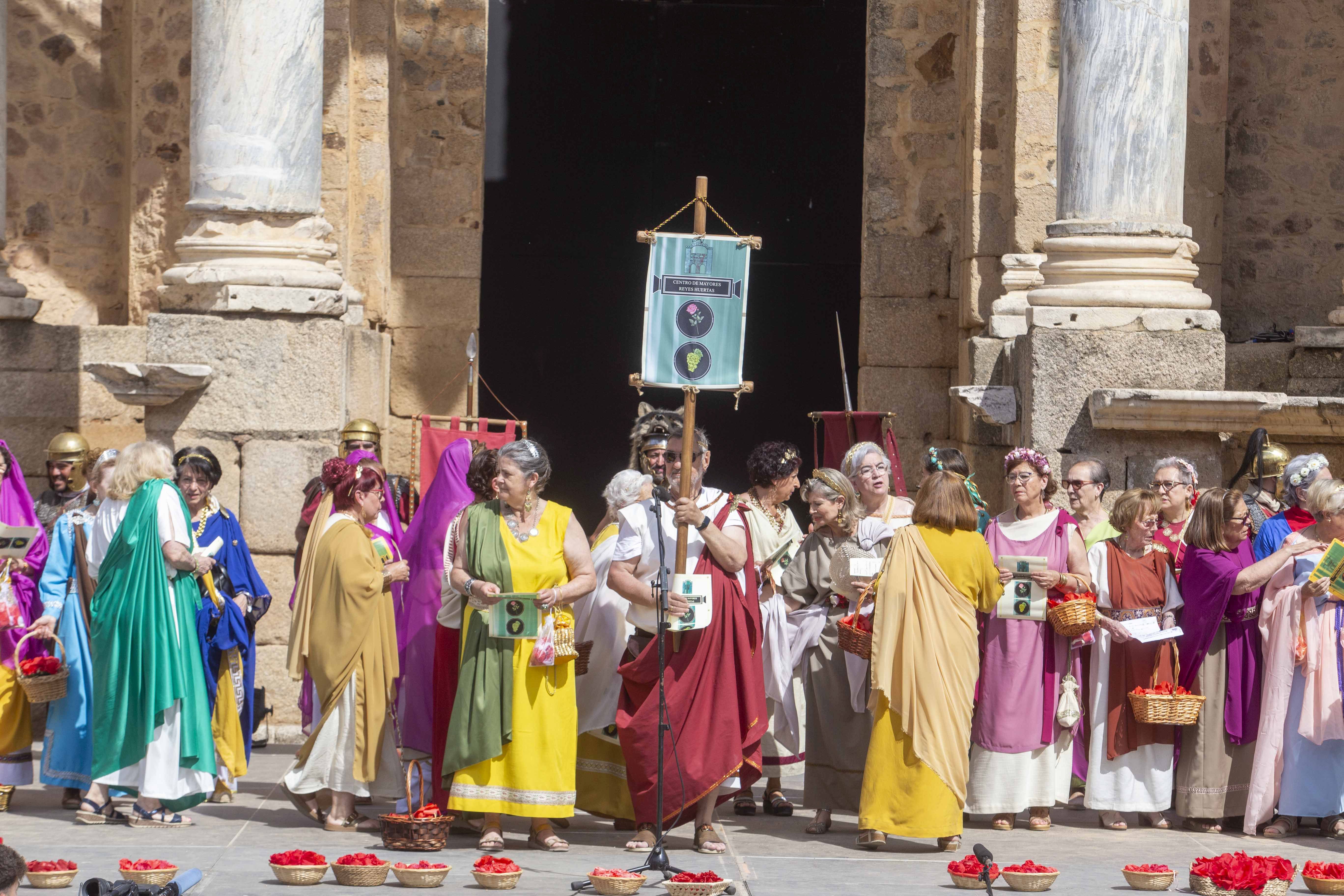 Emerita Lvdica | Así ha sido la recreación de la ceremonia &#039;Rosaliae&#039;