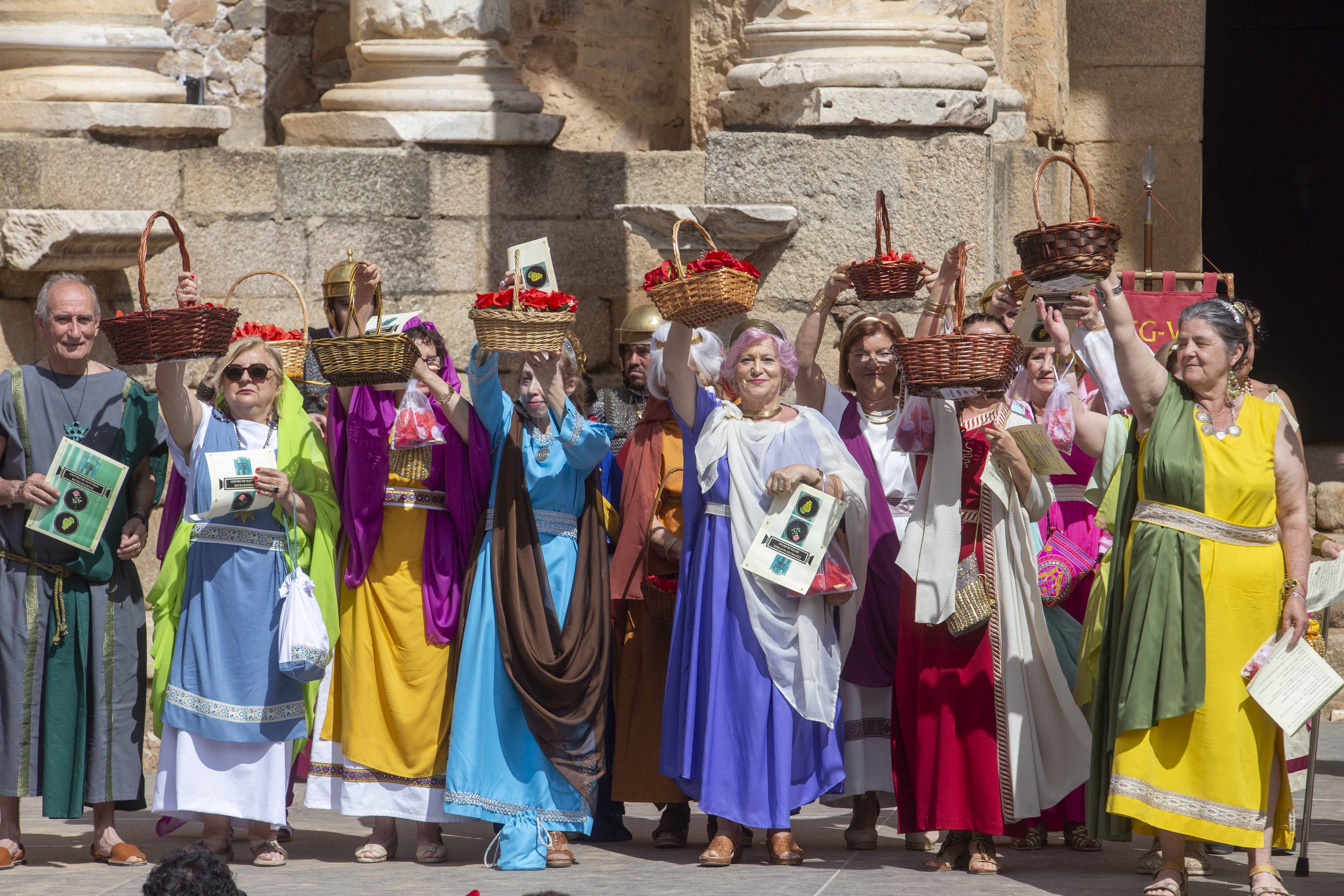 Emerita Lvdica | Así ha sido la recreación de la ceremonia &#039;Rosaliae&#039;