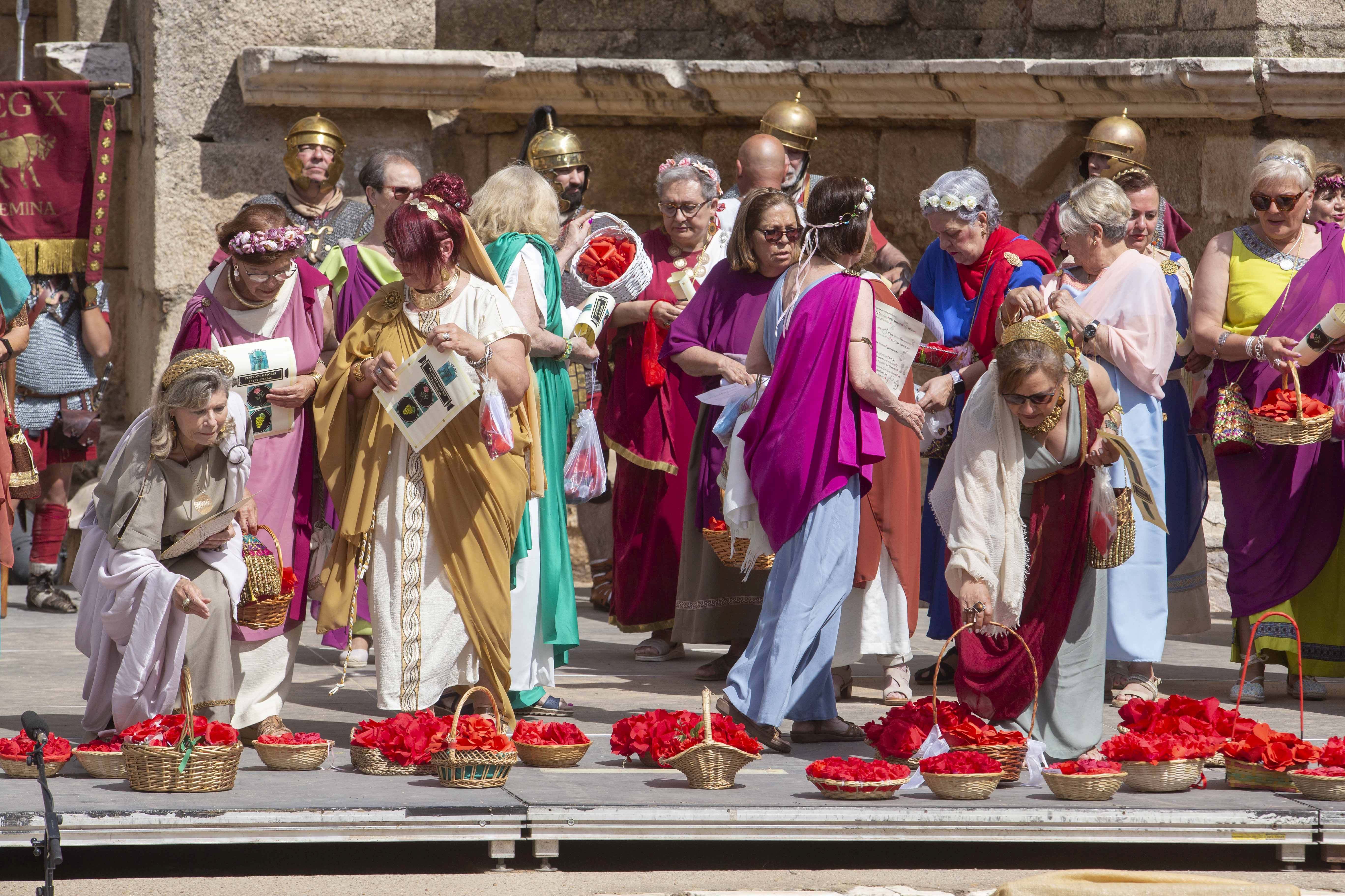 Emerita Lvdica | Así ha sido la recreación de la ceremonia &#039;Rosaliae&#039;