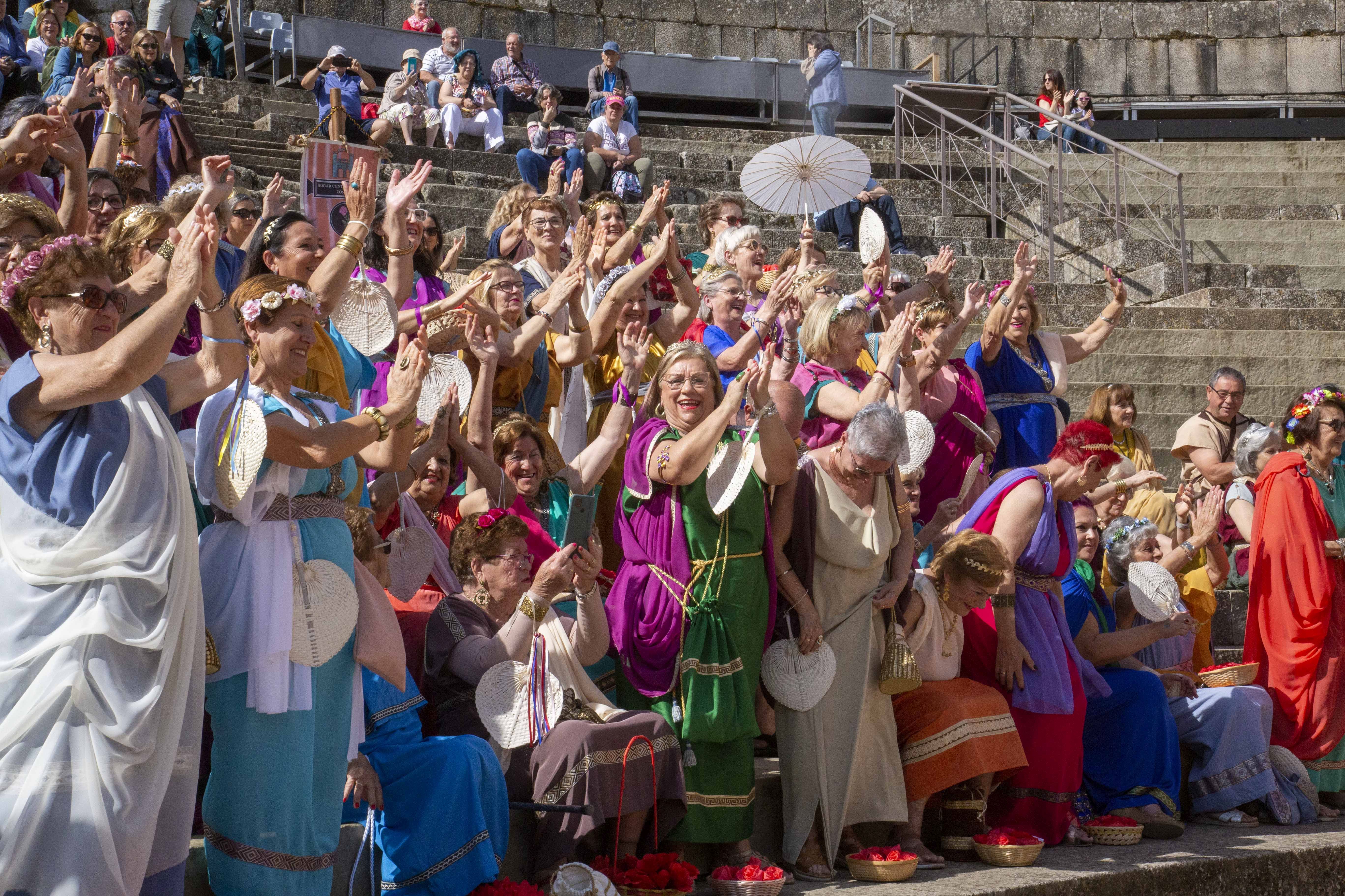 Emerita Lvdica | Así ha sido la recreación de la ceremonia &#039;Rosaliae&#039;