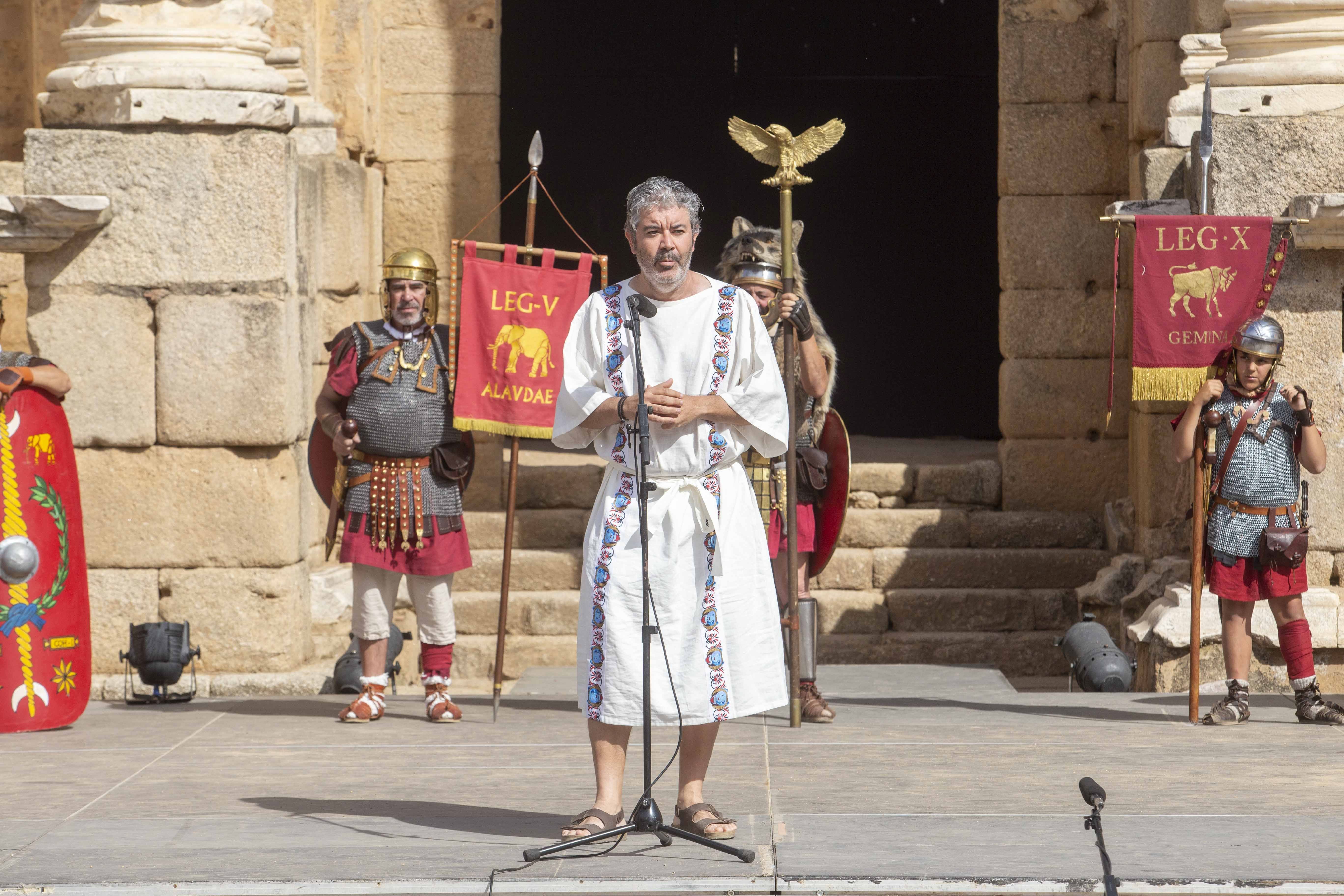 Emerita Lvdica | Así ha sido la recreación de la ceremonia &#039;Rosaliae&#039;