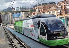 Tranvía de Bilbao.