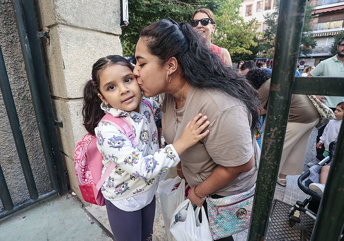 Imagen de archivo del primer día del curso 2023-2024.