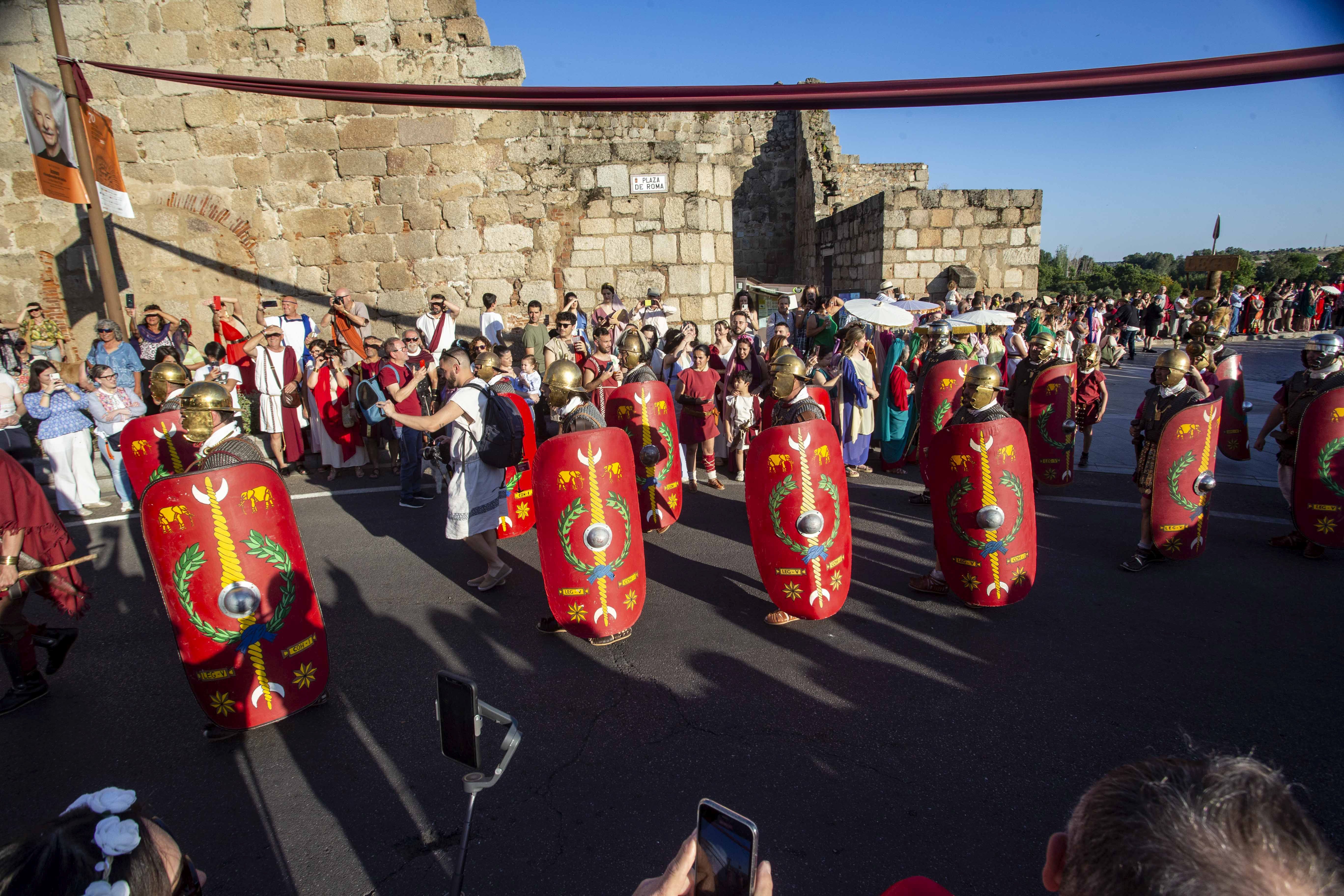 Emerita Lvdica | Las mejores imágenes del desfile de las tropas romanas (I)