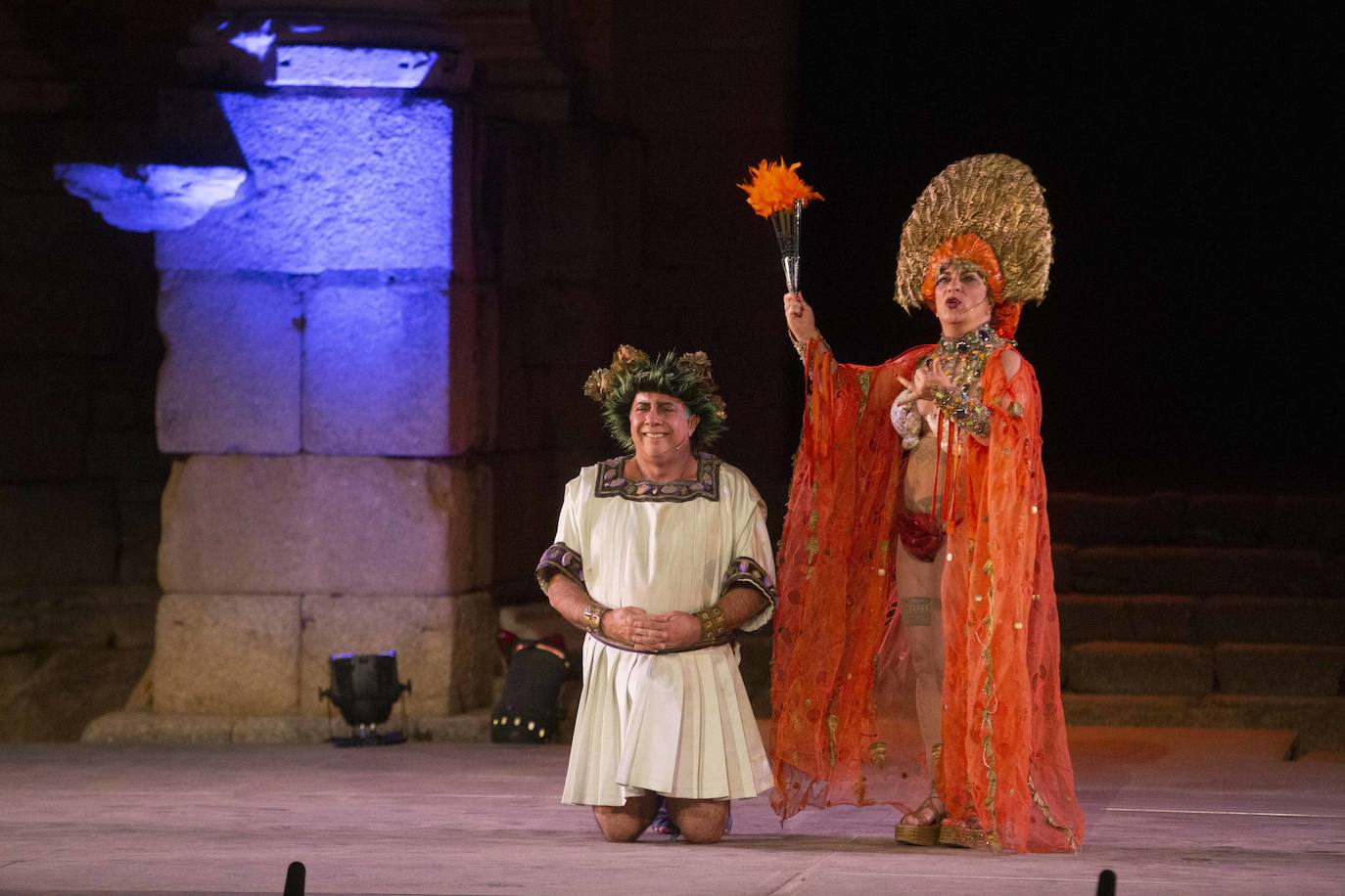 Imágenes de la representación de &#039;Los gemelos&#039;