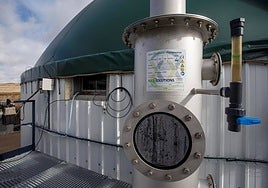 Planta de biometano construida en Burgos.