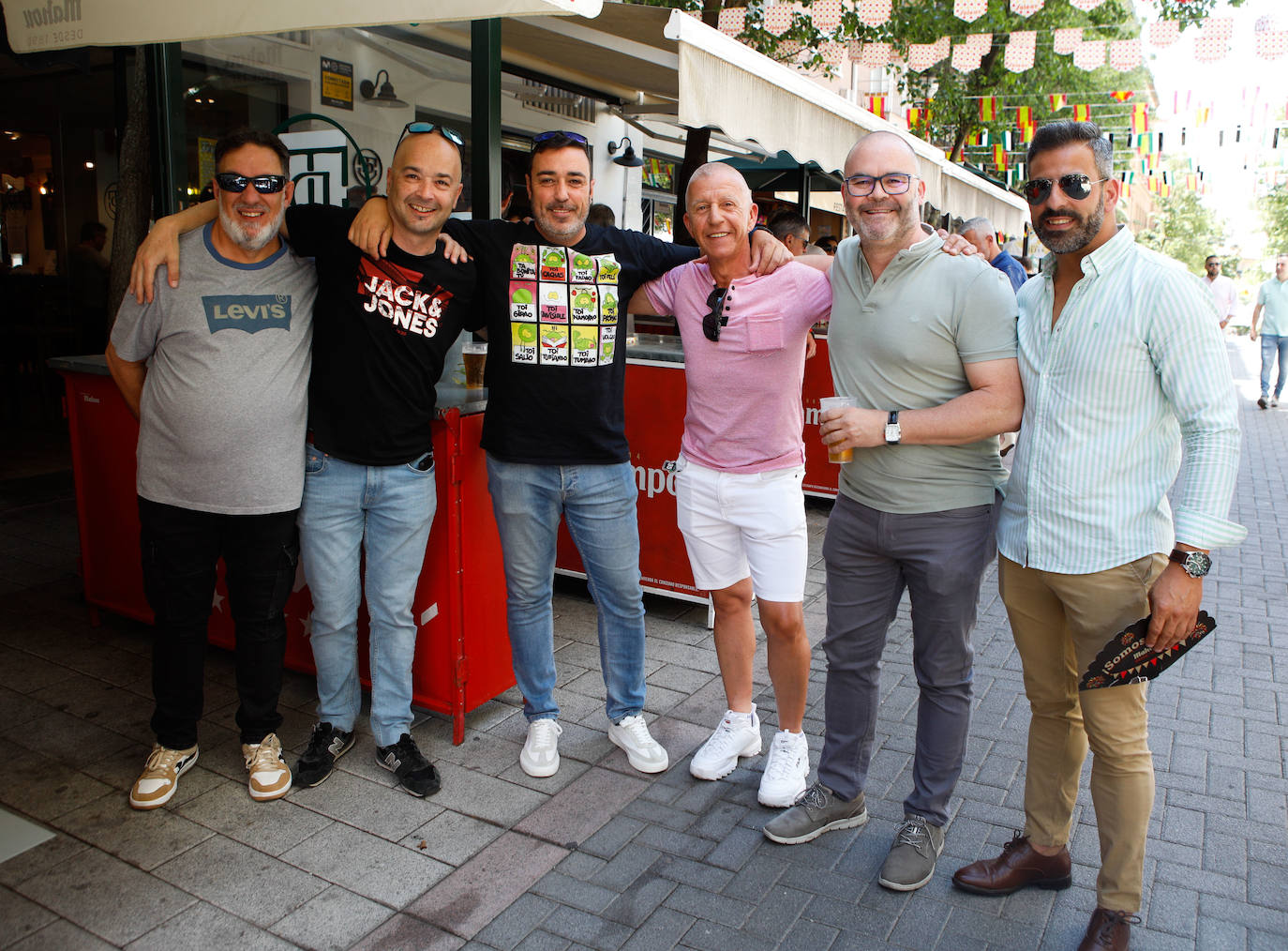 Ambiente de la Feria de Día de Cáceres