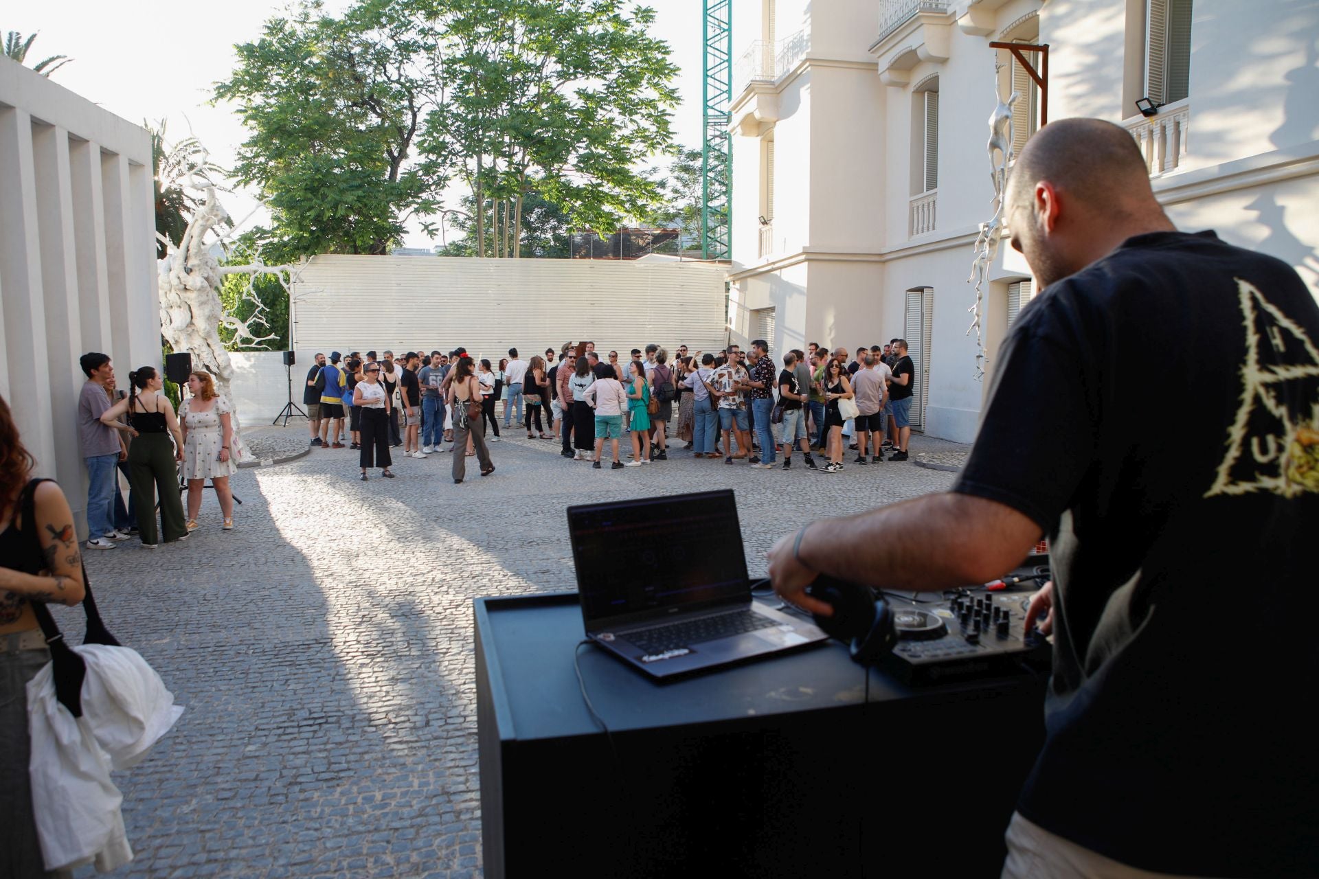 Sesión del dj Gettho en el Helga de Alvear.