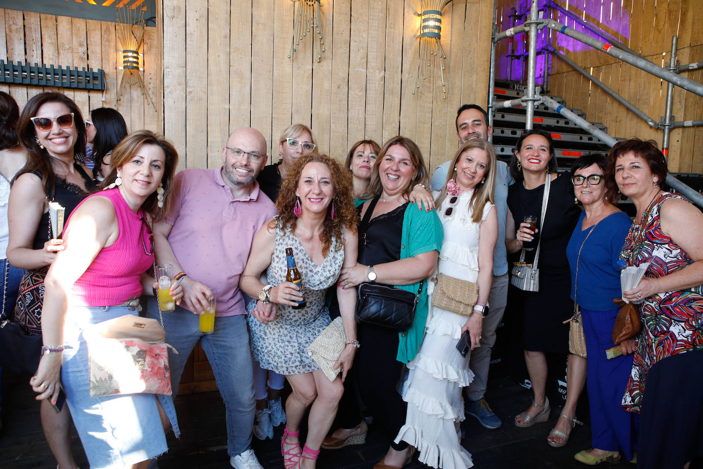 Ambiente en las casetas del Ferial de Cáceres