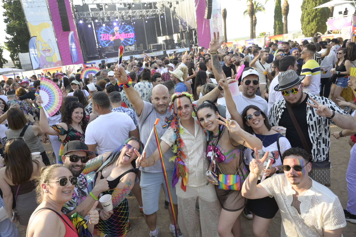 Las mejores fotos de la fiesta de Los Palomos en la Alcazaba (II)