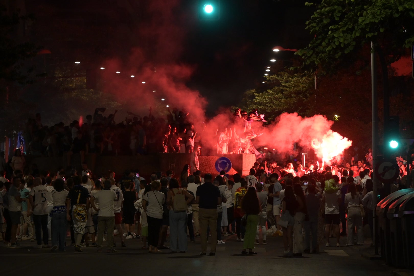 Badajoz celebra la decimoquinta Champions del Real Madrid