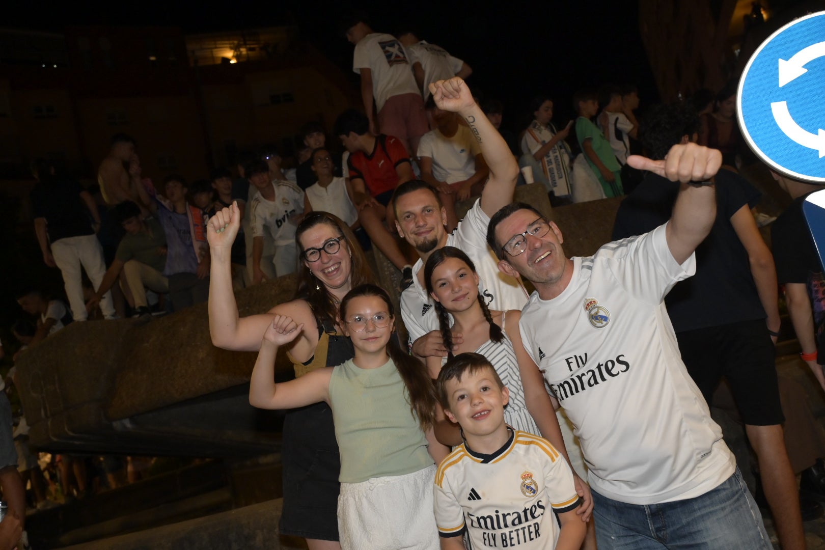 Badajoz celebra la decimoquinta Champions del Real Madrid