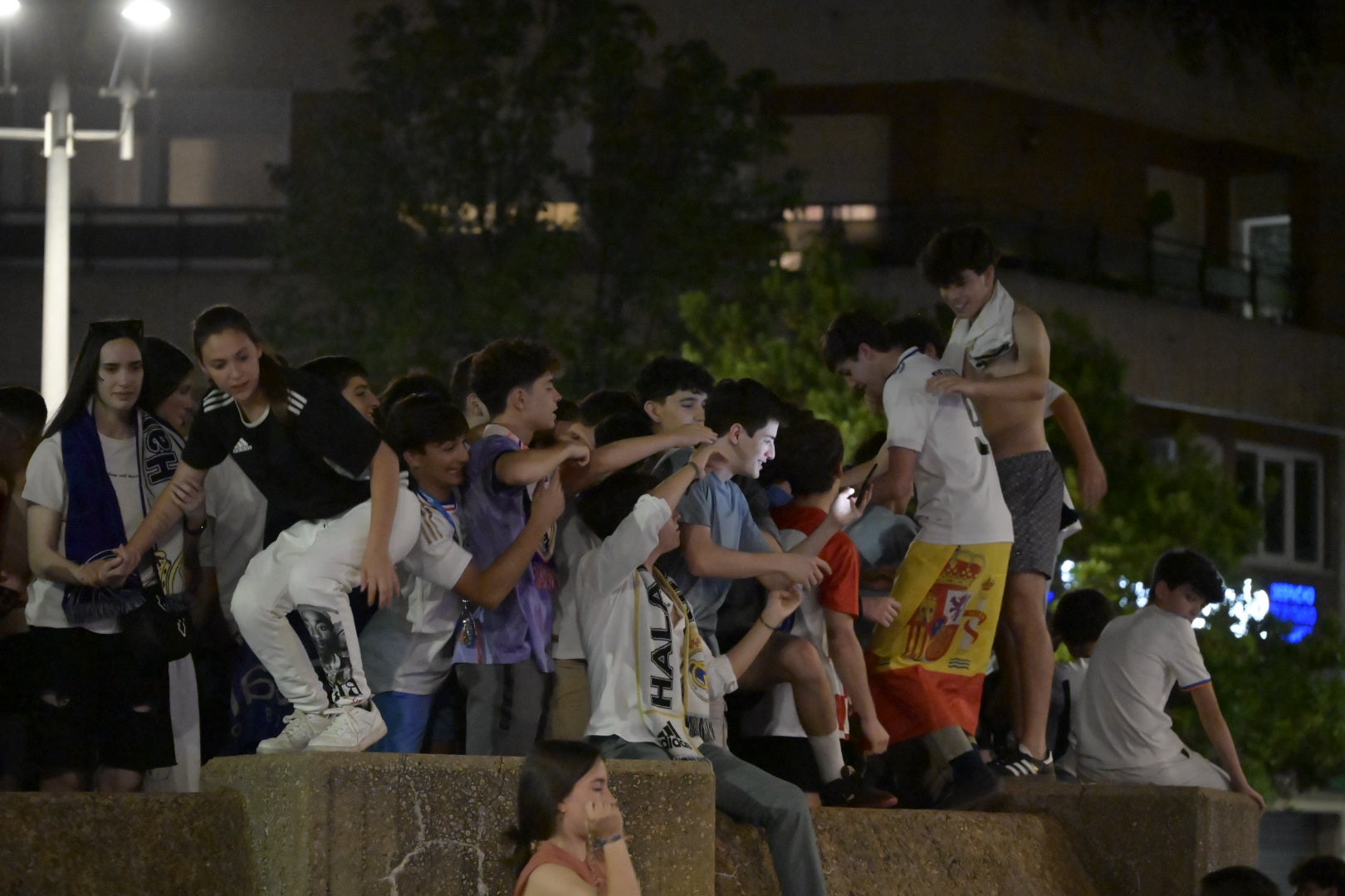 Badajoz celebra la decimoquinta Champions del Real Madrid