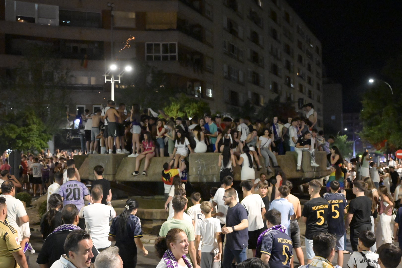 Badajoz celebra la decimoquinta Champions del Real Madrid