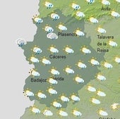 Tiempo en Extremadura: tormenta, alerta amarilla por calor y borrasca atlántica