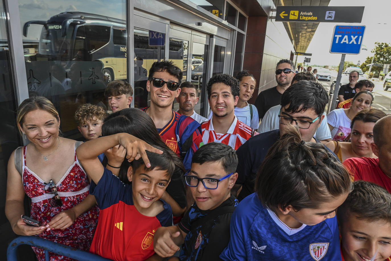 Badajoz recibe a la selección española, en imágenes (II)