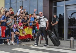 Badajoz recibe a la selección española, en imágenes (II)