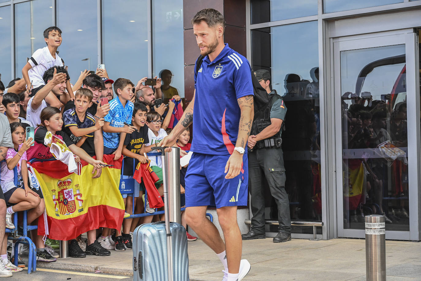 Badajoz recibe a la selección española, en imágenes (II)